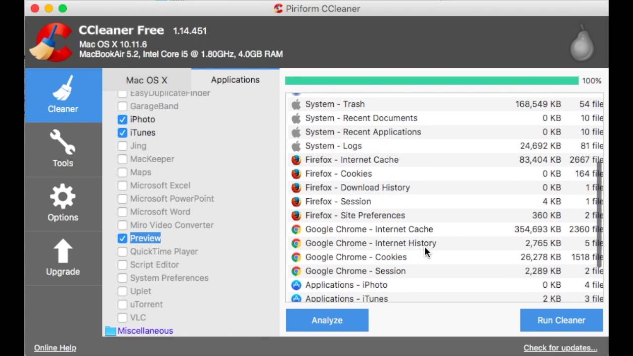 Ccleaner Download For Mac Free